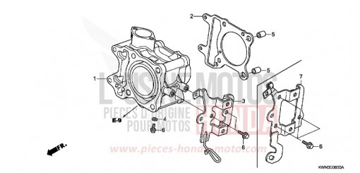 CYLINDRE WW125EX2C de 2012